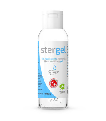 STERGEL - GEL HIDROALCOHÓLICO HIGIENIZANTE DE MANOS ALOE VERA 100ML