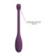 PRETTY LOVE - LEVIATHAN VIBRADOR CONTROLADO POR APP MORADO