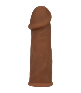 CALEXOTICS - FUTUROTIC FUNDA EXTENSION PENE MARRÓN