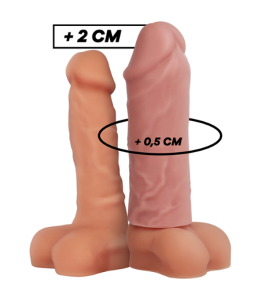 VIRILXL - EXTENSION DE PENE LIQUID SILICONE V3 NATURAL