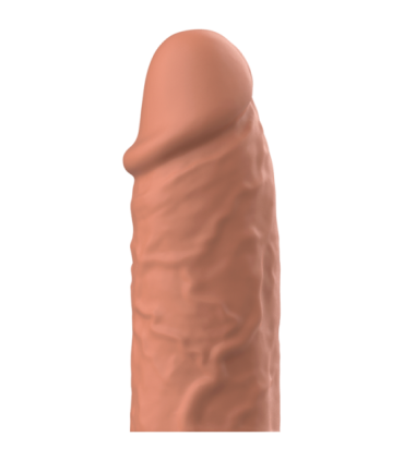 VIRILXL - EXTENSIÓN DE PENE LIQUID SILICONE V3 MARRÓN