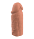 VIRILXL - EXTENSIÓN DE PENE LIQUID SILICONE V3 MARRÓN