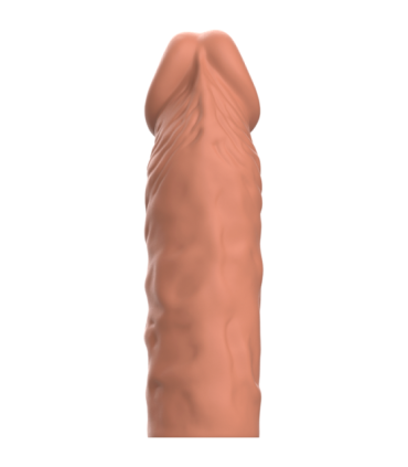 VIRILXL - EXTENSIÓN DE PENE LIQUID SILICONE V5 MARRÓN