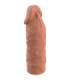 VIRILXL - EXTENSIÓN DE PENE LIQUID SILICONE V5 MARRÓN
