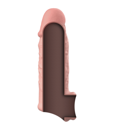 VIRILXL - EXTENSION DE PENE LIQUID SILICONE V7 NATURAL