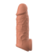 VIRILXL - EXTENSIÓN DE PENE LIQUID SILICONE V7 MARRÓN