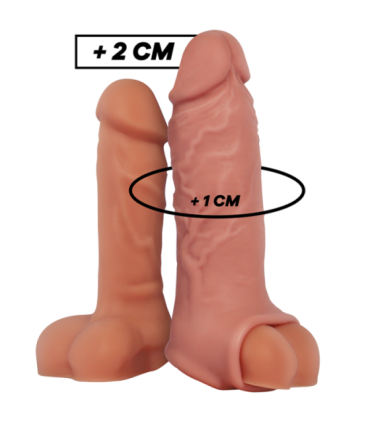 VIRILXL - EXTENSION DE PENE LIQUID SILICONE V9 NATURAL