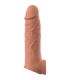 VIRILXL - EXTENSIÓN DE PENE LIQUID SILICONE V9 MARRÓN