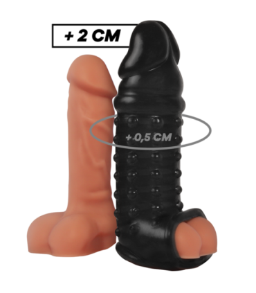 VIRILXL - EXTENSION Y FUNDA DE PENE  V11 NEGRO