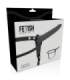 FETISH SUBMISSIVE HARNESS - SILICONA NEGRO 15 CM