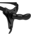 FETISH SUBMISSIVE HARNESS - SILICONA NEGRO G-SPOT 16 CM