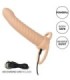 CALEXOTICS - MAXX DOBLE PENETRADOR ACANALADO 10 VIBRACIONES NATURAL