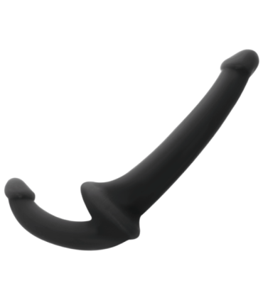 ADDICTED TOYS - DILDO CON ARNÉS SIN SUJECIÓN NEGRO