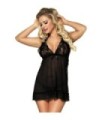 SUBBLIME - BABYDOLL FLORAL ADORNOS EN EL PECHO L/XL