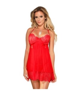SUBBLIME - BABYDOLL CON LAZOS ROJO S/M