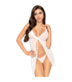 PENTHOUSE - BABYDOLL AFTER SUNSET BLANCO L/XL