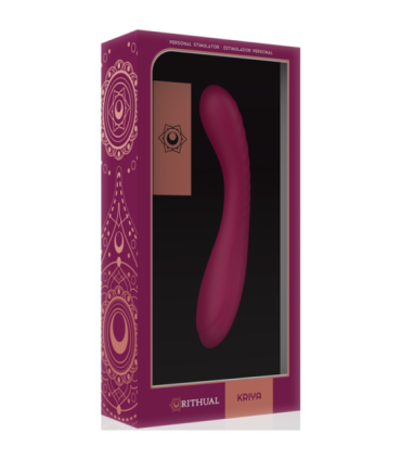ESTIMULADOR RITUAL KRIYA PUNTO-G RECARGABLE ORQUIDEA