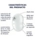 SATISFYER - CUTIE GHOST VIBRADOR LAY-ON BLANCO
