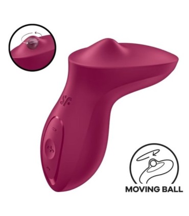 SATISFYER - EXCITERRR VIBRADOR LAY-ON CLÍTORIS FUCSIA