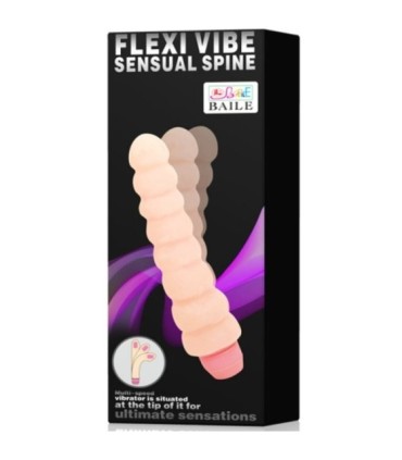 BAILE - FLEXI VIBE SENSUAL SPINE VIBRADOR FLEXIBLE 19 CM