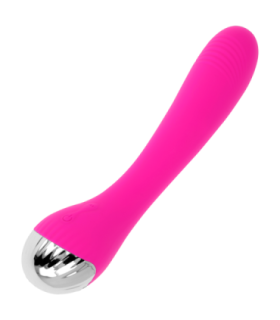 OHMAMA - VIBRADOR FLEXIBLE ESTIMULACION PUNTO G 19 CM