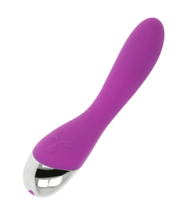 OHMAMA - VIBRADOR 6 MODOS Y 6 VELOCIDADES LILA 20.5 CM