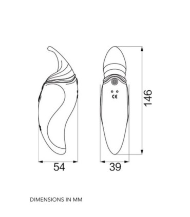 ZALO - HERO MASAJEADOR PERSONAL PULSE WAVE ROJO