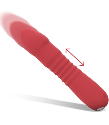 INTENSE - JUNI UP & DOWN 10 VIBRACIONES ROJO