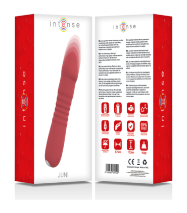 INTENSE - JUNI UP & DOWN 10 VIBRACIONES ROJO