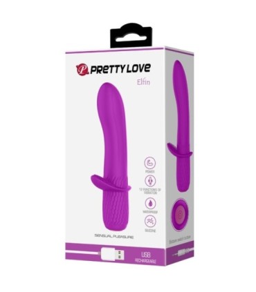 PRETTY LOVE - TROY VIBRADOR RECARGABLE MORADO
