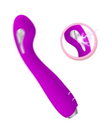 PRETTY LOVE - HECTOR VIBRADOR ELECTROSHOCK RECARGABLE & IMPERMEABLE MORADO
