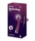 SATISFYER - SPINNING VIBE 1 VIBRADOR ROTADOR G-SPOT RED