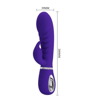 PRETTY LOVE - PRESCOTT VIBRADOR PUNTO G MULTIFUNCIÓN LILA
