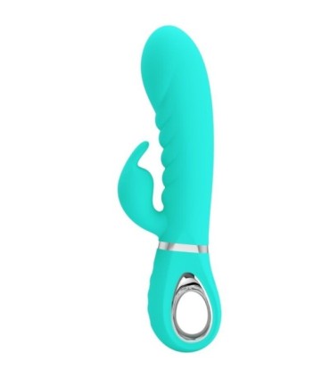 PRETTY LOVE - PRESCOTT VIBRADOR PUNTO G MULTIFUNCIÓN VERDE AGUA