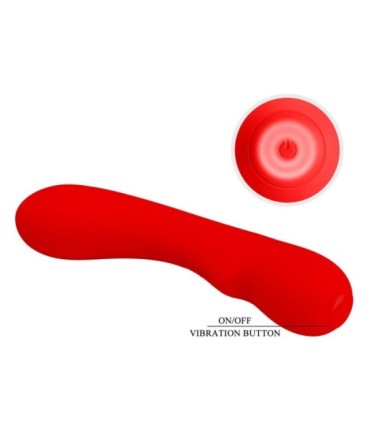PRETTY LOVE - PRESCOTT VIBRADOR RECARGABLE ROJO