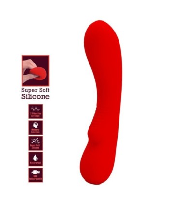 PRETTY LOVE - PRESCOTT VIBRADOR RECARGABLE ROJO