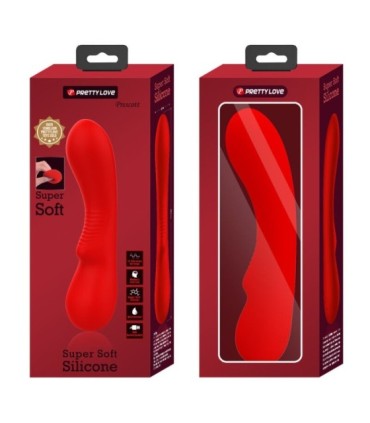 PRETTY LOVE - PRESCOTT VIBRADOR RECARGABLE ROJO
