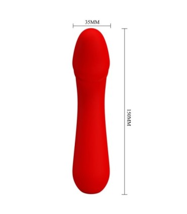 PRETTY LOVE - CETUS VIBRADOR RECARGABLE ROJO