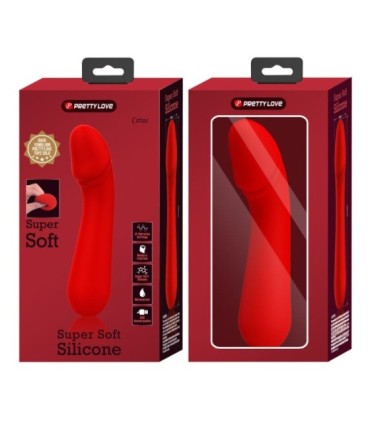 PRETTY LOVE - CETUS VIBRADOR RECARGABLE ROJO