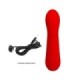 PRETTY LOVE - FAUN VIBRADOR RECARGABLE ROJO