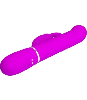PRETTY LOVE - VIBRADOR COALE RABBIT PERLAS VIOLETA