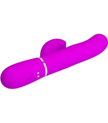 PRETTY LOVE - PERLITA VIBRADOR PUNTO G 3 EN 1 MULTIFUNCIÓN VIOETA
