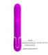PRETTY LOVE - PERLITA VIBRADOR PUNTO G 3 EN 1 MULTIFUNCIÓN VIOETA