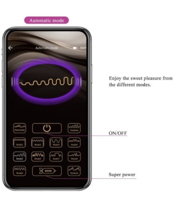 PRETTY LOVE - ETHAN VIBRADOR RECARGABLE LILA