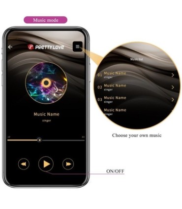 PRETTY LOVE - ETHAN VIBRADOR RECARGABLE LILA