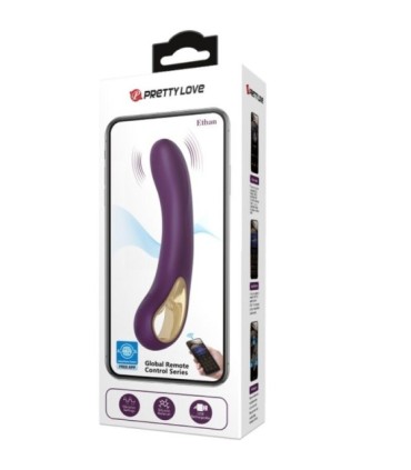 PRETTY LOVE - ETHAN VIBRADOR RECARGABLE LILA