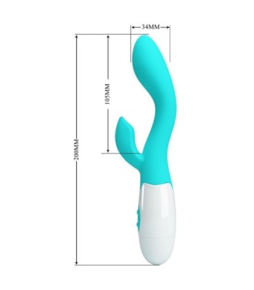 PRETTY LOVE - BRIGHTY VIBRADOR PUNTO G VERDE AGUA