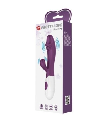 PRETTY LOVE - SNAPPY VIBRADOR PUNTO G MORADO
