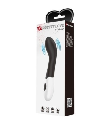 PRETTY LOVE - BISHOP VIBRADOR PUNTO G 30 MODOS NEGRO