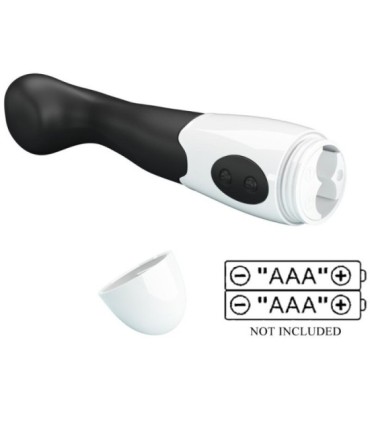 PRETTY LOVE - CHARLES VIBRADOR PUNTO G 30 MODOS NEGRO